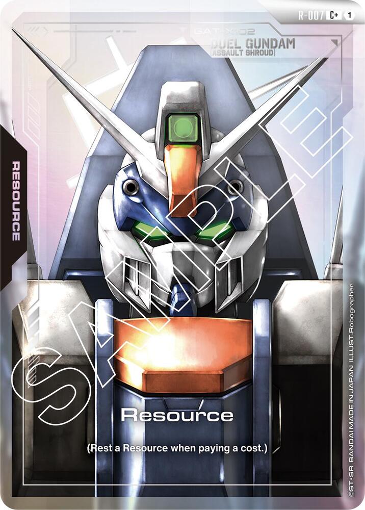 Resource (R-007) (C+)