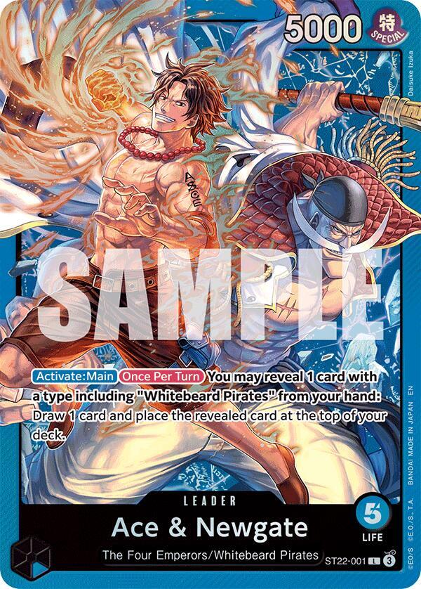 Ace & Newgate - One Piece Card Game