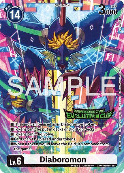 Diaboromon Token (Evolution Cup 2025 Vol. 2)