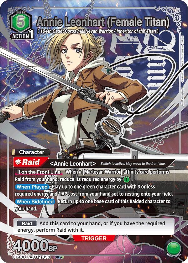 Annie Leonhart (Female Titan) (SR*)
