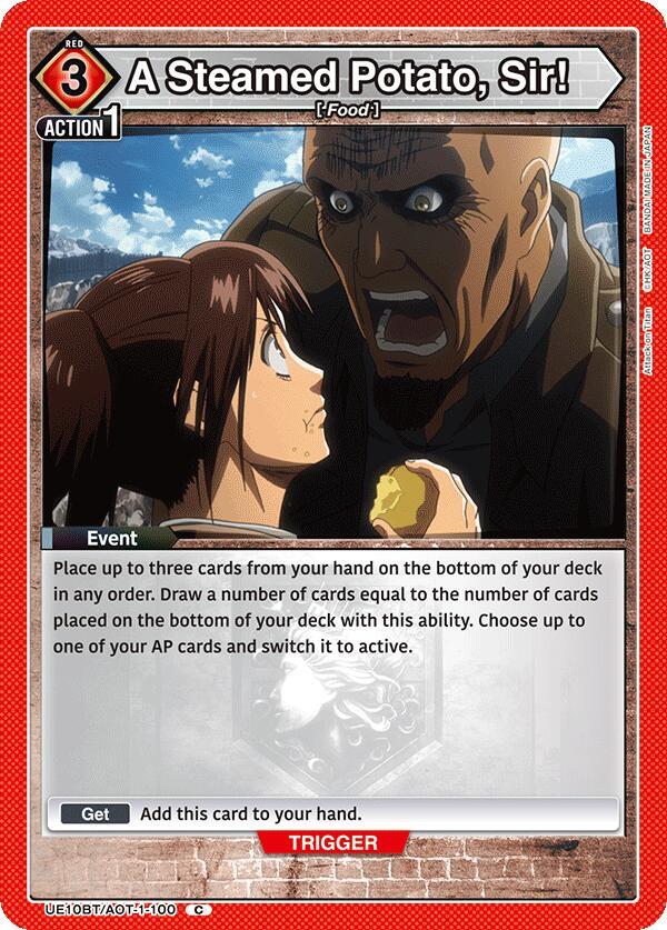 A Steamed Potato, Sir! - Union Arena