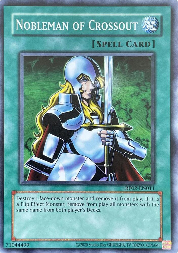 Nobleman of Crossout (RP02-EN011) [Common] - Yu-Gi-Oh!