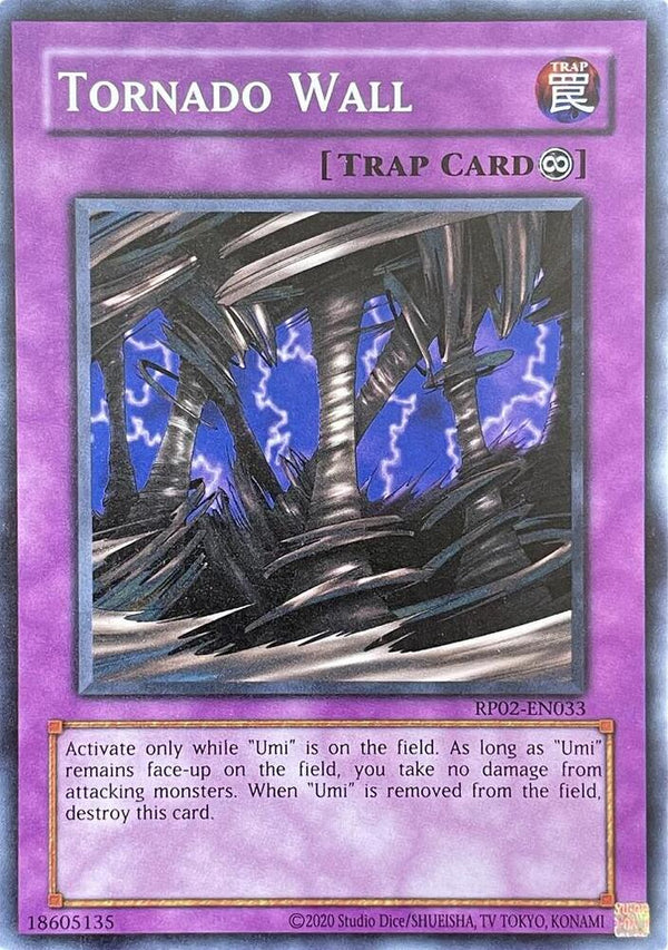 Tornado Wall (RP02-EN033) [Common] - Yu-Gi-Oh!