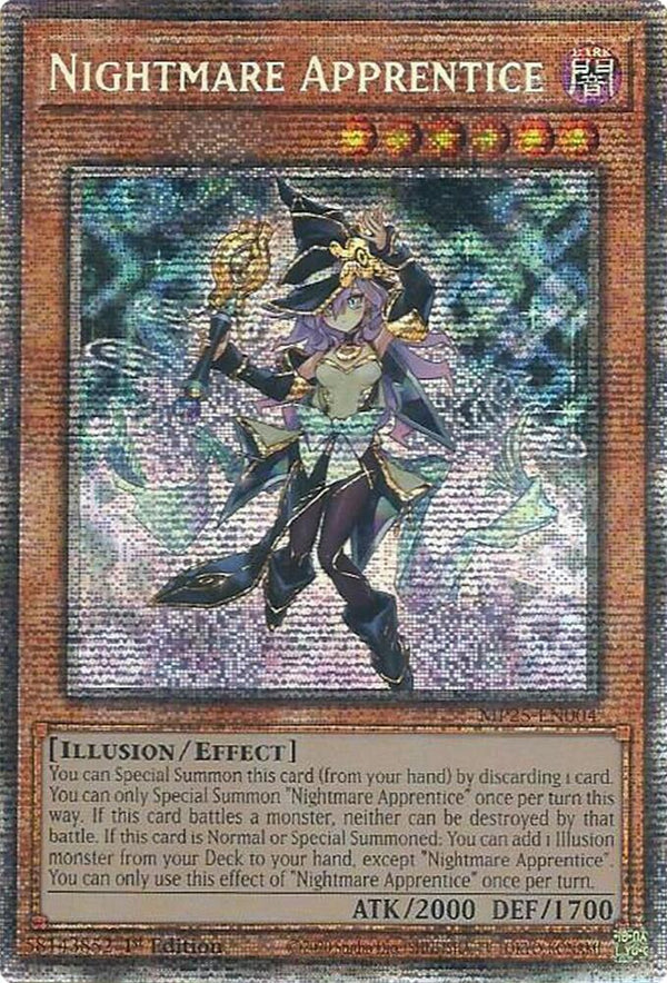 Nightmare Apprentice (MP25-EN004) [Starlight Rare] - Yu-Gi-Oh!