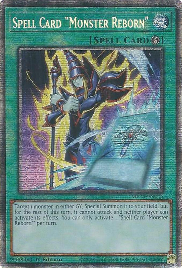 Spell Card "Monster Reborn" (MP25-EN006) [Starlight Rare] - Yu-Gi-Oh!