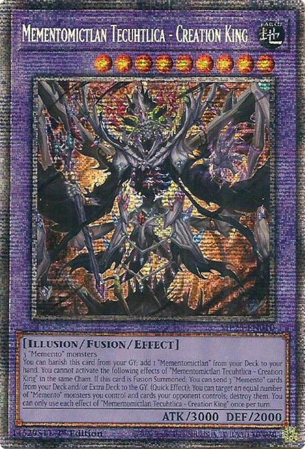 Mementomictlan Tecuhtlica - Creation King (MP25-EN010) [Starlight Rare] - Yu-Gi-Oh!