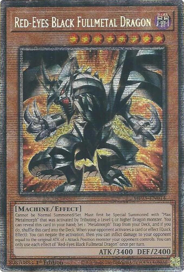 Red-Eyes Black Fullmetal Dragon (MP25-EN014) [Starlight Rare] - Yu-Gi-Oh!