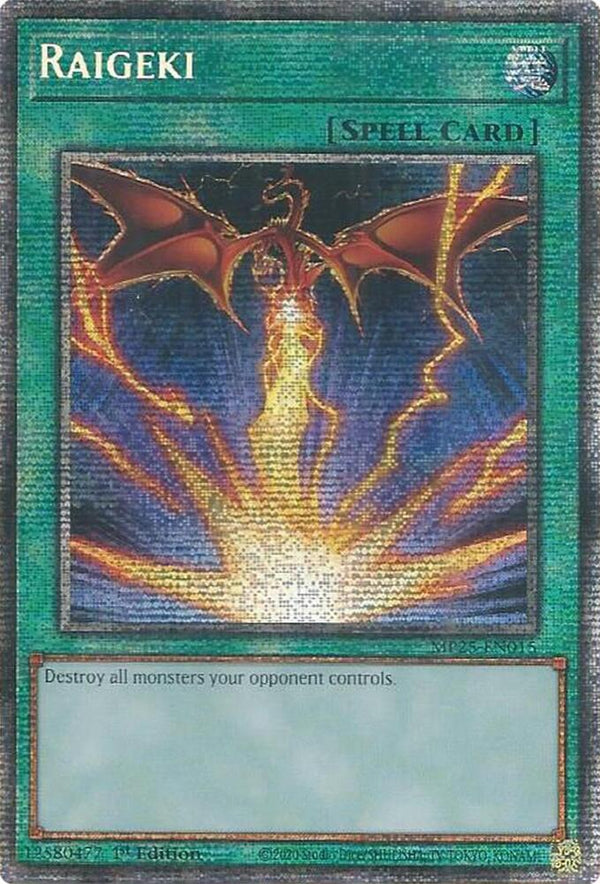 Raigeki (MP25-EN015) [Starlight Rare] - Yu-Gi-Oh!