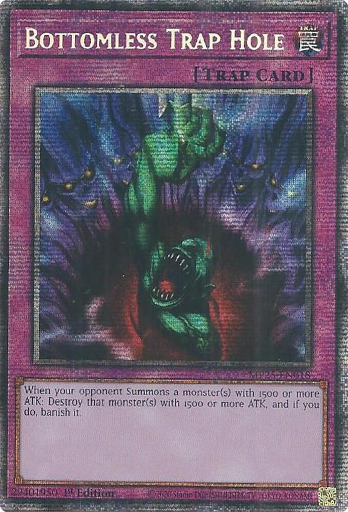 Bottomless Trap Hole