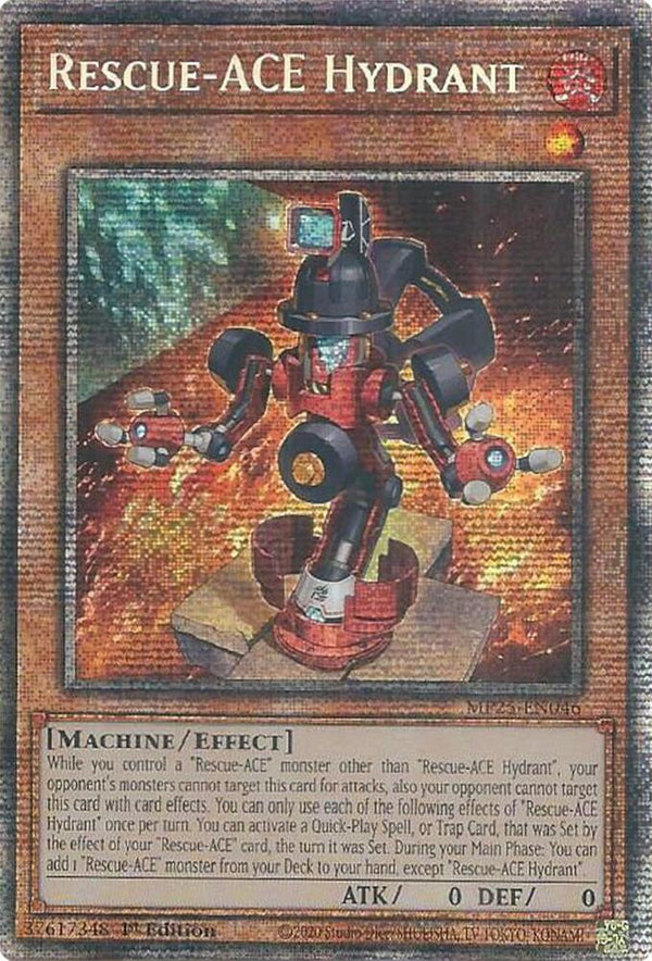 Rescue-ACE Hydrant (MP25-EN046) [Starlight Rare] - Yu-Gi-Oh!