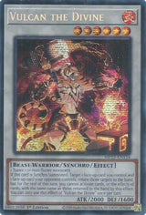 Vulcan the Divine (MP25-EN134) [Prismatic Secret Rare] - Yu-Gi-Oh!