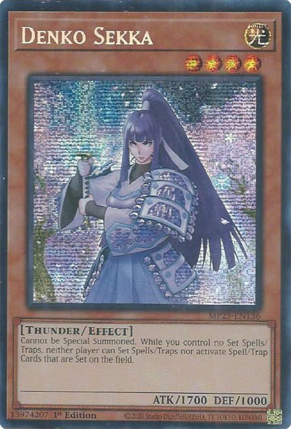 Denko Sekka (MP25-EN136) [Prismatic Secret Rare] - Yu-Gi-Oh!