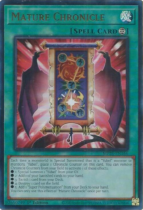 Mature Chronicle (MP25-EN166) [Ultra Rare] - Yu-Gi-Oh!