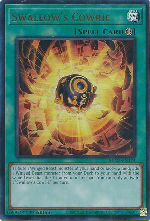 Swallow's Cowrie (MP25-EN174) [Ultra Rare] - Yu-Gi-Oh!