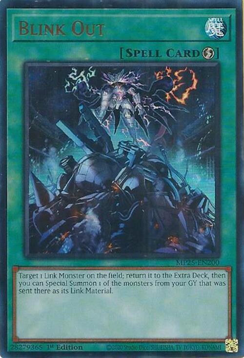 Blink Out (MP25-EN200) [Ultra Rare] - Yu-Gi-Oh!