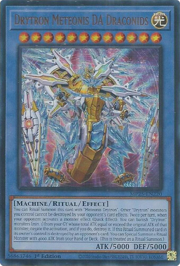 Drytron Meteonis DA Draconids (MP25-EN220) [Ultra Rare] - Yu-Gi-Oh!