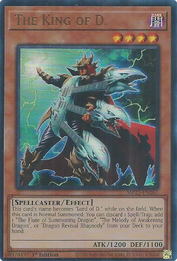 The King of D. (MP25-EN267) [Ultra Rare] - Yu-Gi-Oh!