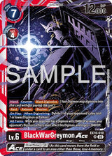 BlackWarGreymon ACE - Digimon Card Game
