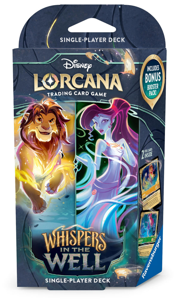Whispers in the Well - Starter Deck (Amber & Emerald) - Disney
