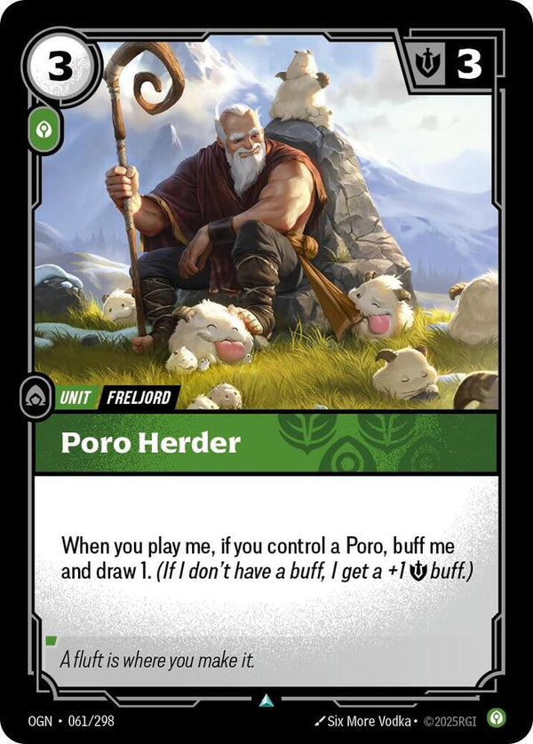Poro Herder - Riftbound: League of Legends TCG