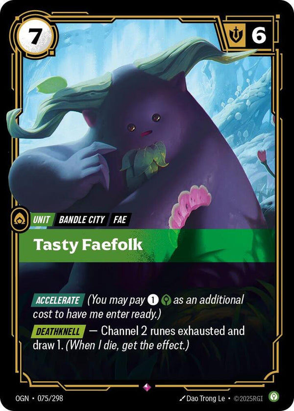 Tasty Faefolk - Riftbound: League of Legends TCG