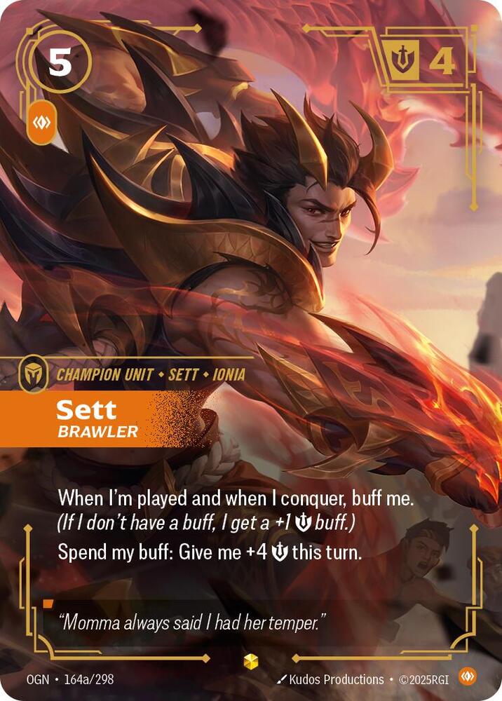 Sett, Brawler (Alternate Art)