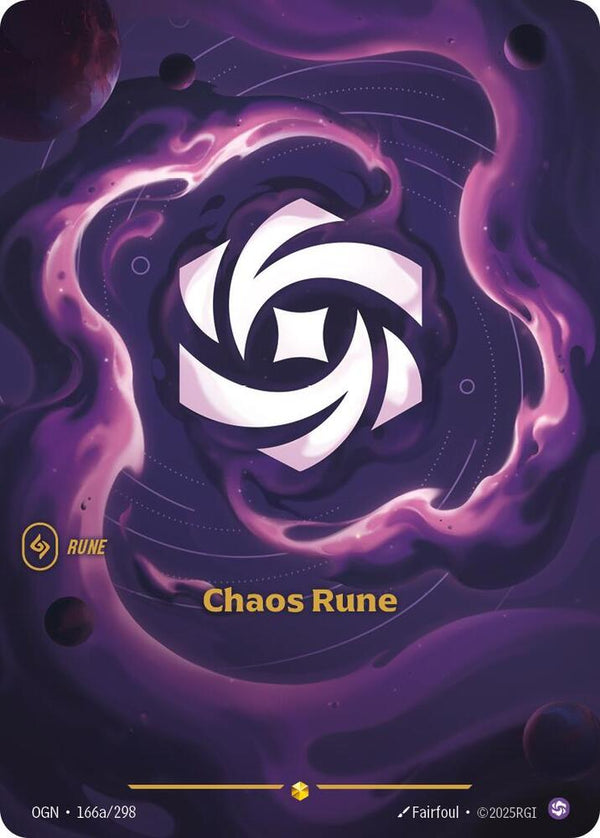 Chaos Rune (Alternate Art) - Riftbound: League of Legends TCG