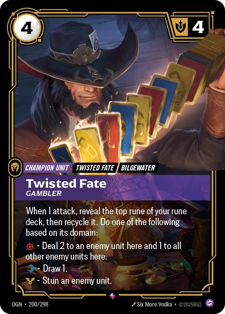 Twisted Fate, Gambler