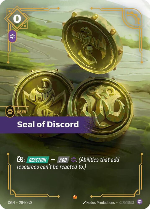Seal of Discord - Riftbound: League of Legends TCG