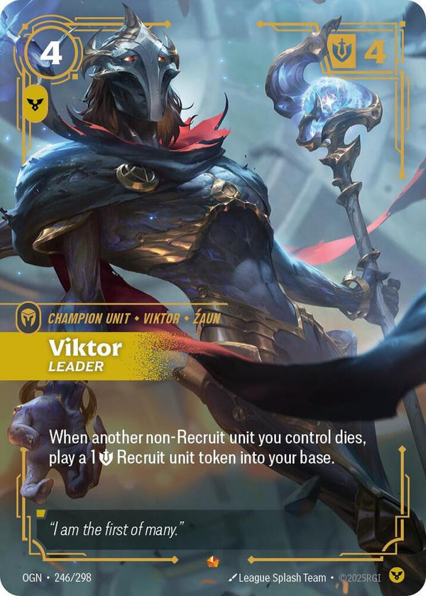 Viktor, Leader - Riftbound: League of Legends TCG