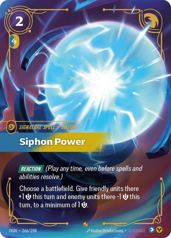 Siphon Power - Riftbound: League of Legends TCG