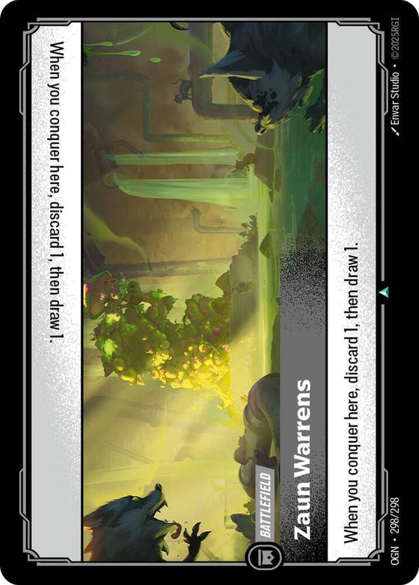 Zaun Warrens - Riftbound: League of Legends TCG