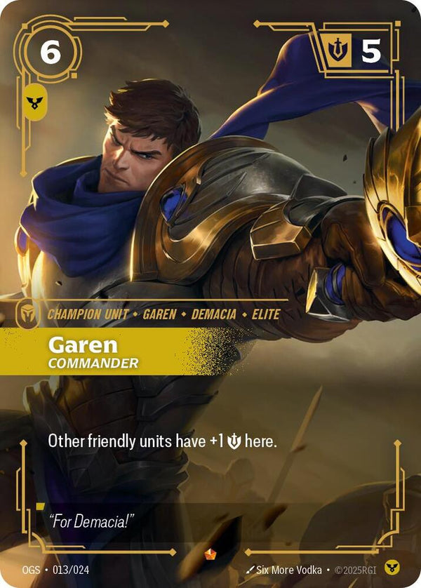 Garen, Commander - Riftbound: League of Legends TCG