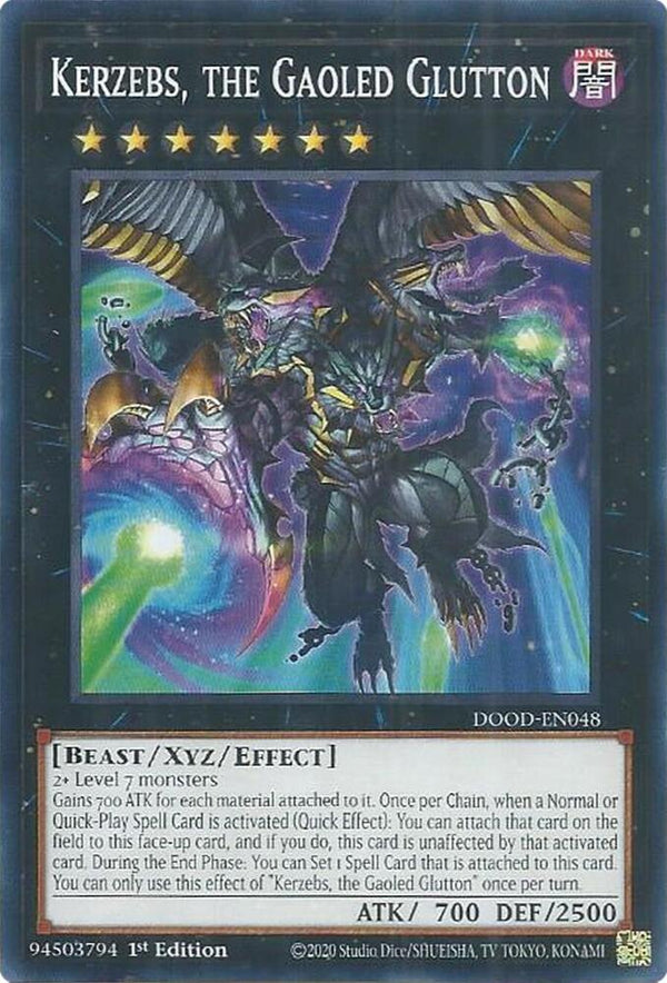 Kerzebs, the Gaoled Glutton (DOOD-EN048) [Common] - Yu-Gi-Oh!