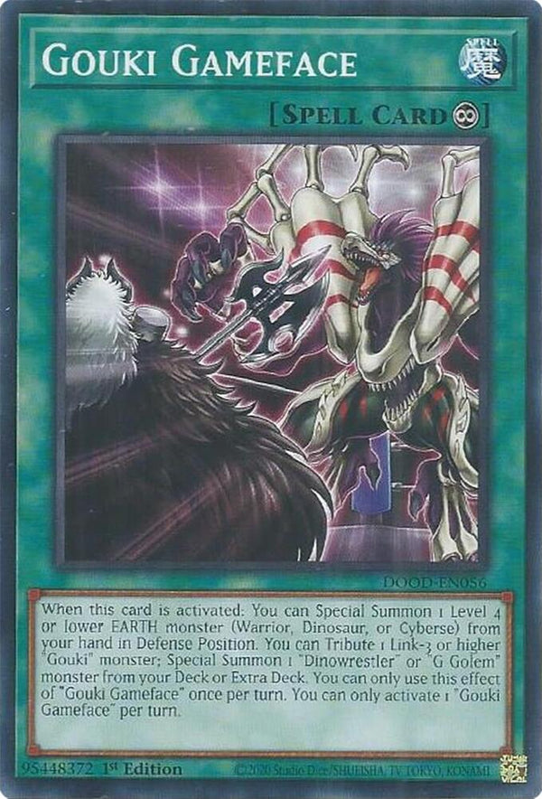 Gouki Gameface (DOOD-EN056) [Common] - Yu-Gi-Oh!