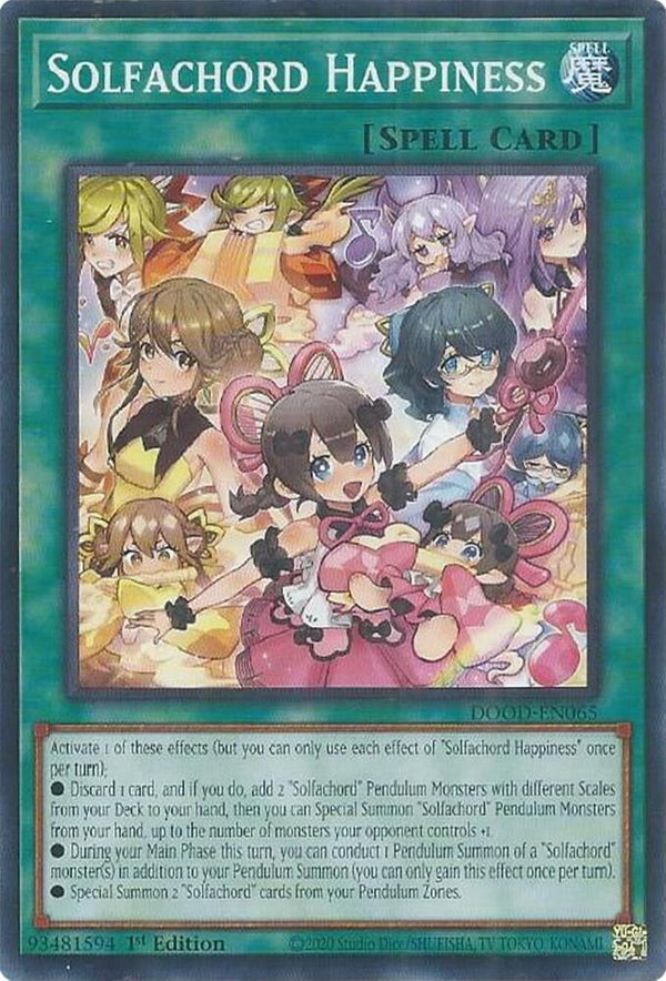 Solfachord Happiness (DOOD-EN065) [Common] - Yu-Gi-Oh!
