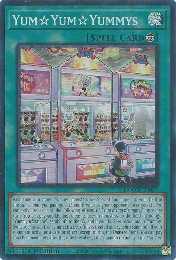 YumYumYummys (DOOD-EN067) [Super Rare] - Yu-Gi-Oh!
