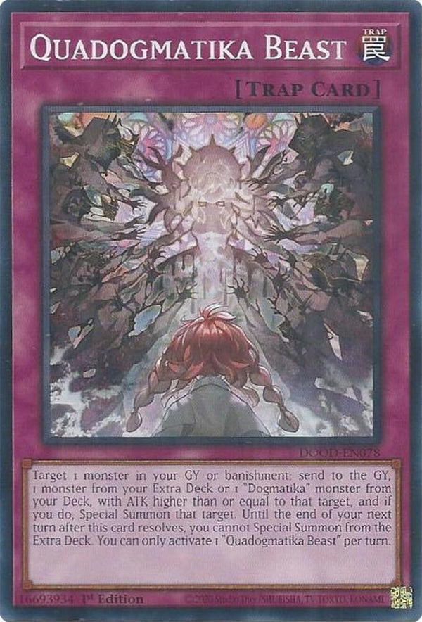 Quadogmatika Beast (DOOD-EN078) [Common] - Yu-Gi-Oh!