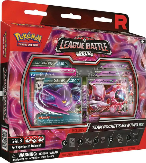 League Battle Deck (Team Rocket's Mewtwo ex) - Pokémon