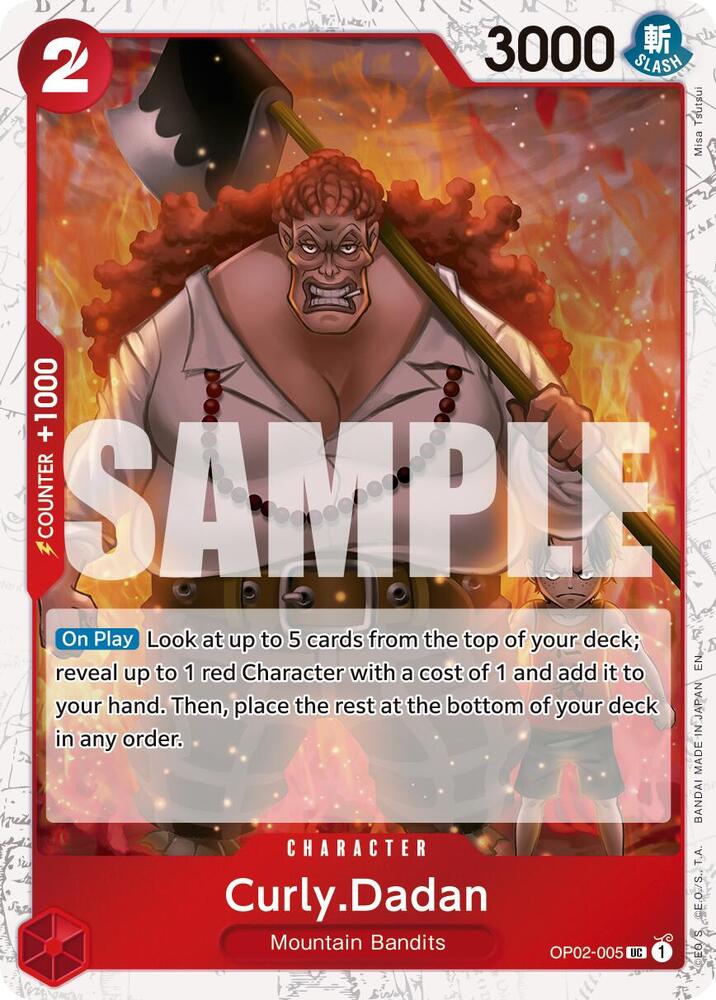 Curly.Dadan (Pirate Foil)