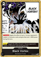 Black Vortex (Reprint) - One Piece Card Game