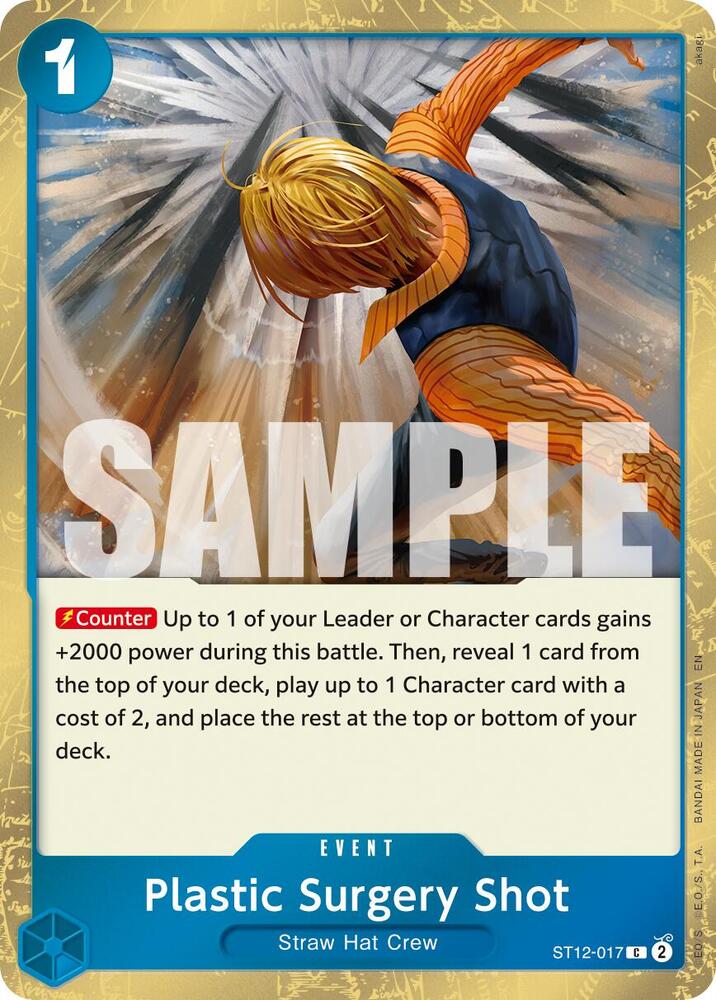 Plastic Surgery Shot - ST12-017 (Pirate Foil)