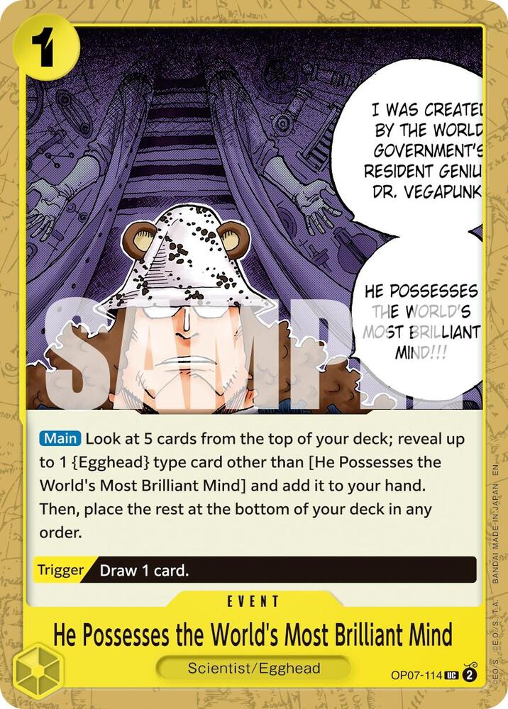 He Possesses the World's Most Brilliant Mind (Reprint)