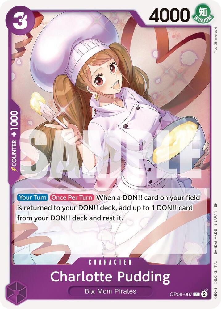 Charlotte Pudding - OP08-067 (Reprint)
