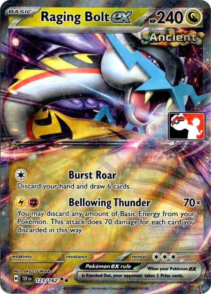 Raging Bolt ex - 123/162