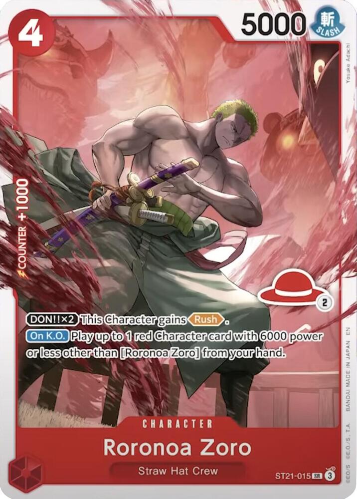 Roronoa Zoro - ST21-015 (Luffy Deck)