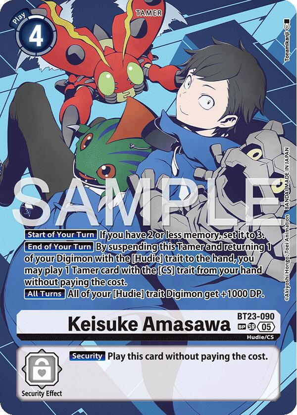 Keisuke Amasawa [BT23-090] (SP) [Hackers' Slumber]