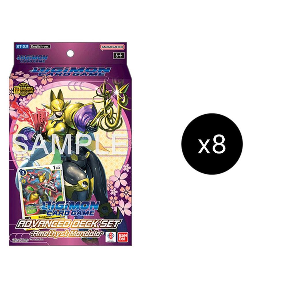 Amethyst Mandala Advanced Starter Deck Display