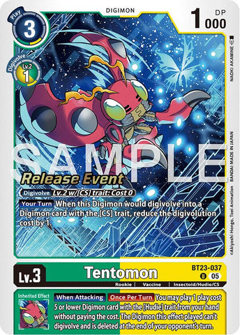 Tentomon [BT23-037] [Hackers' Slumber Release Event Cards]