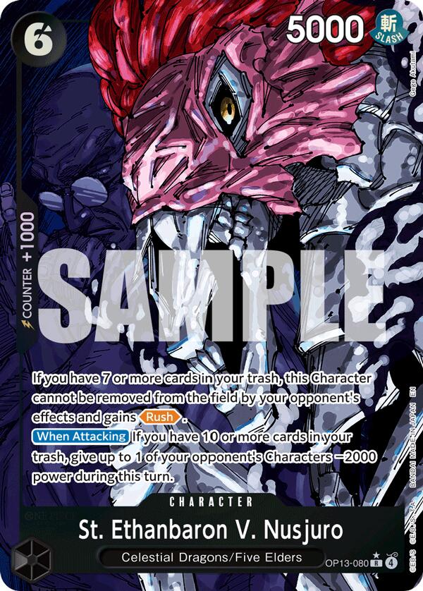 St. Ethanbaron V. Nusjuro (Alternate Art) [Carrying On His Will] - Bandai
